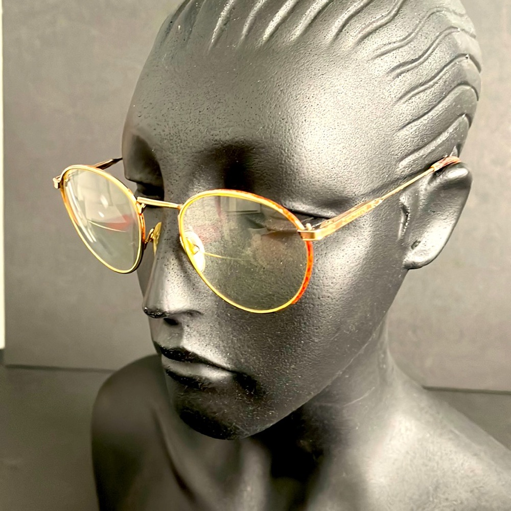 Burberrys Vintage Gold Tone Eyeglass Sunglass Frames